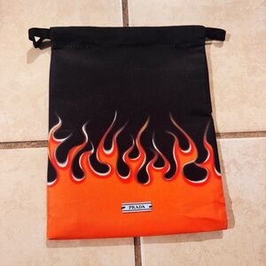 NEW Prada Flames Limited Edition Dust Bag